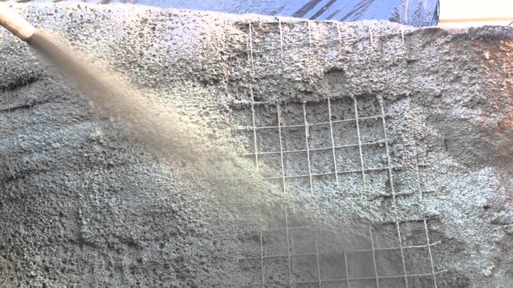 avantages béton projeté