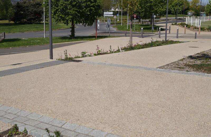 Centrul orașului din beton dezactivat
