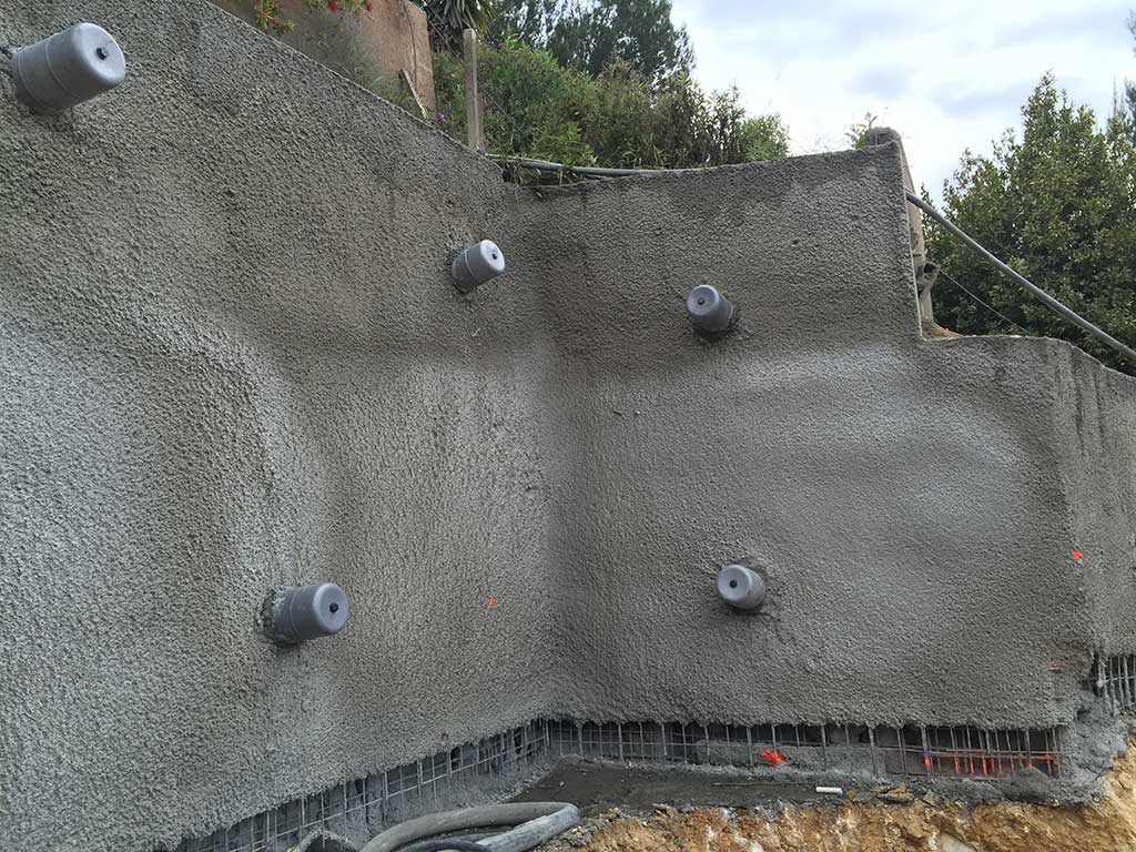 Comment faire le béton projeté?