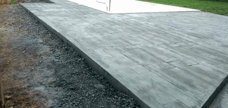dalle beton exterieur