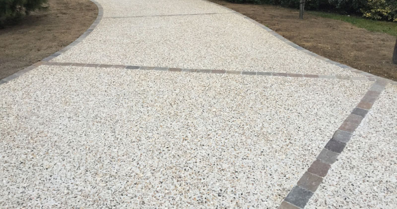 dalle corrosable Béton désactivé
