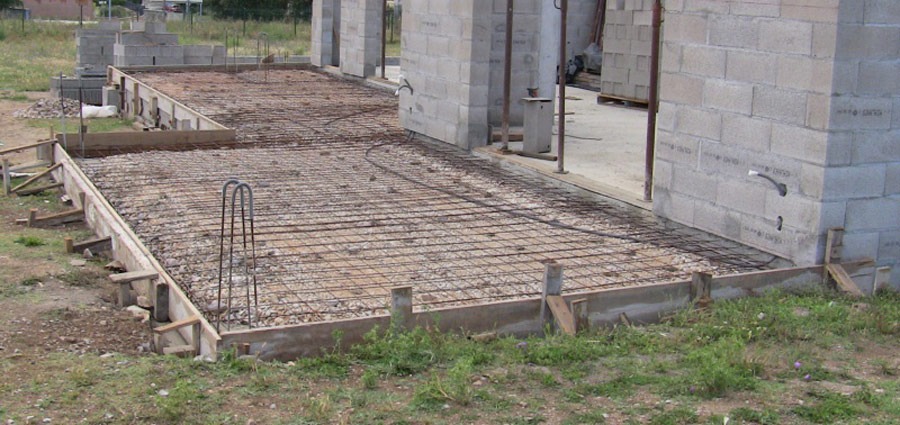Prix d'une dalle de béton avec armatures