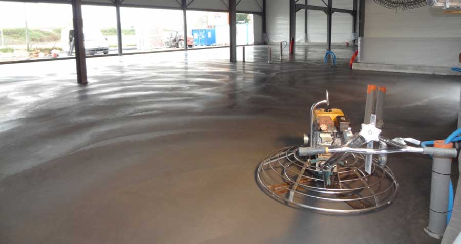 Prix dalle de béton industriel au m2