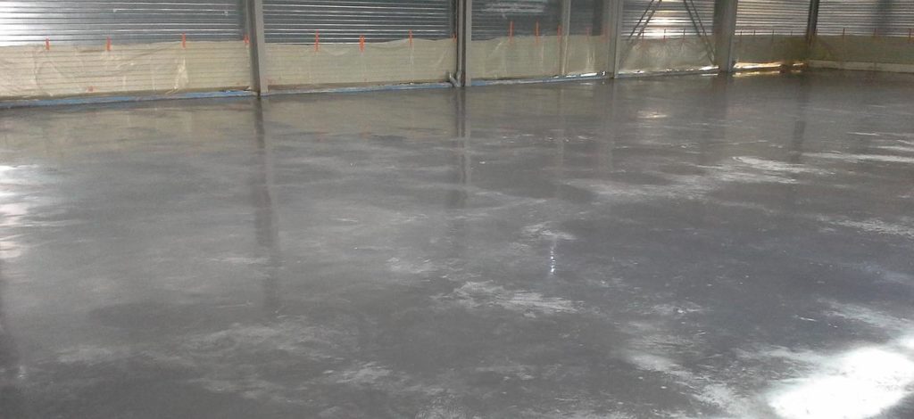 sols industriels avec quartz